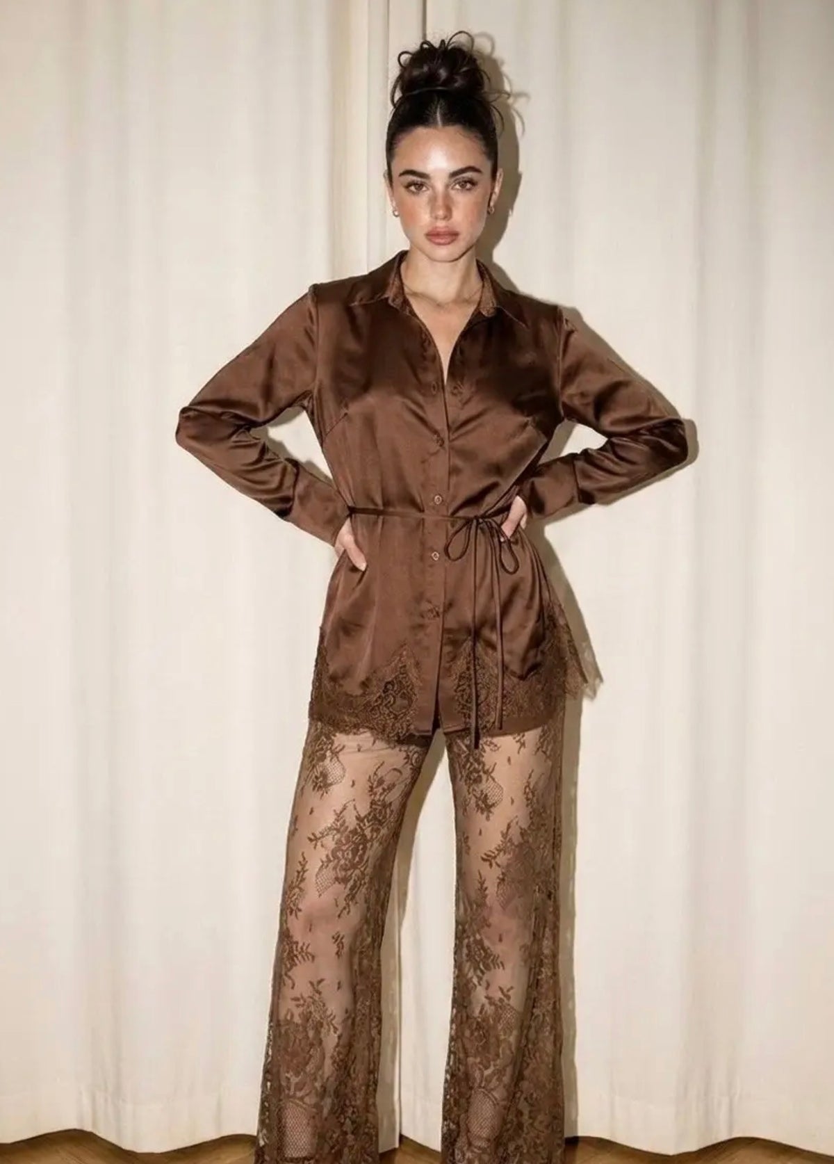 Evelyn Blouse in Sienna