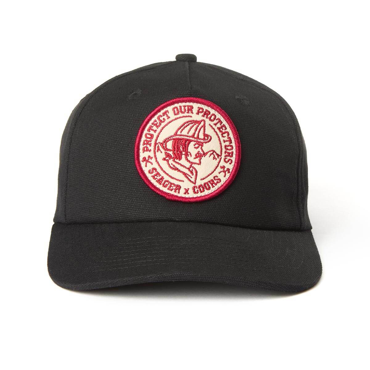 SEAGER X COORS BANQUET BRAVE SNAPBACK BLACK