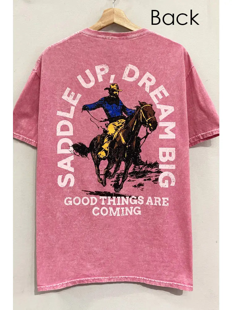Saddle Up Cowboy Graphic Tee