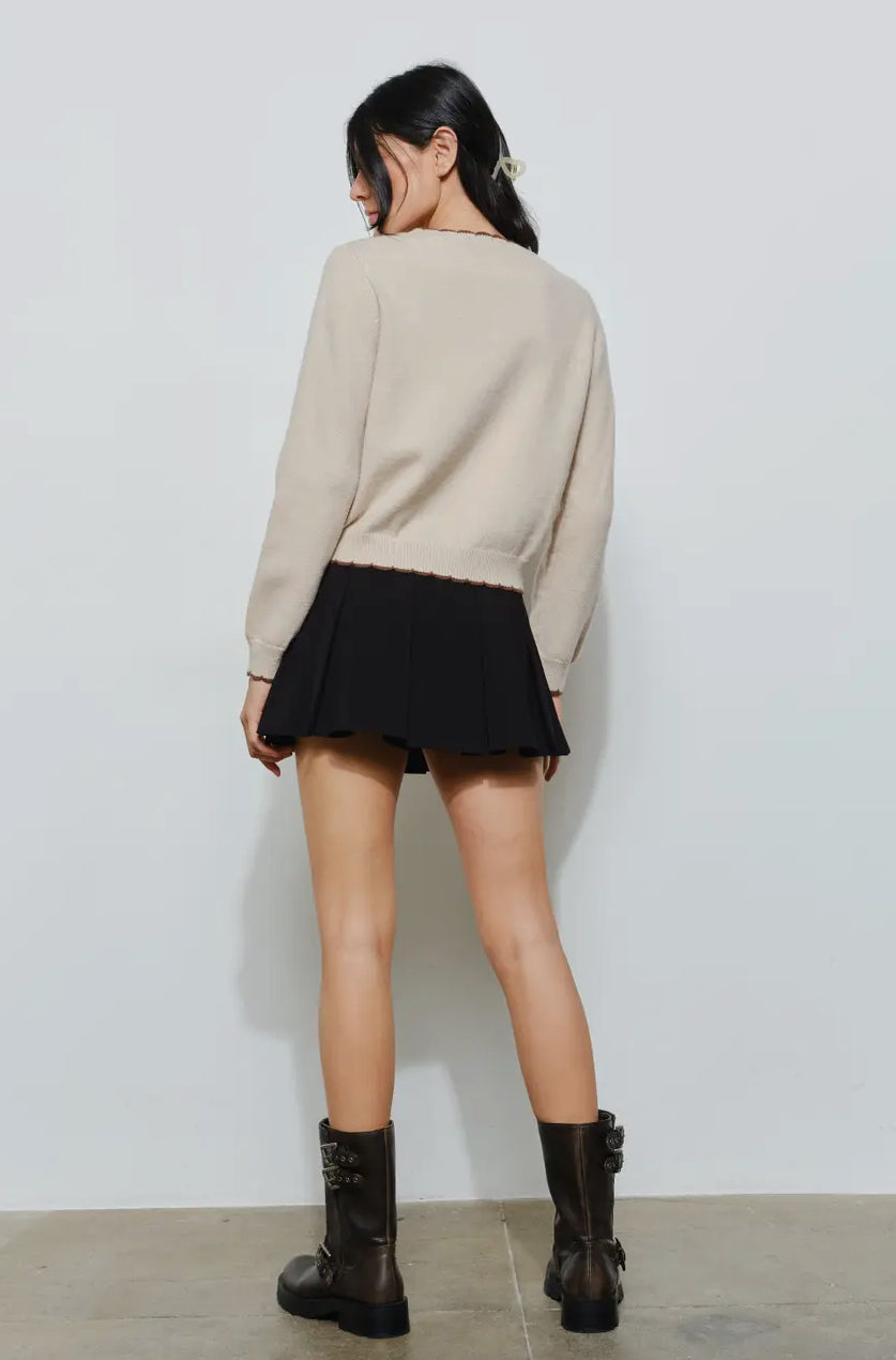 Cameron Cowboy Boots Sweater