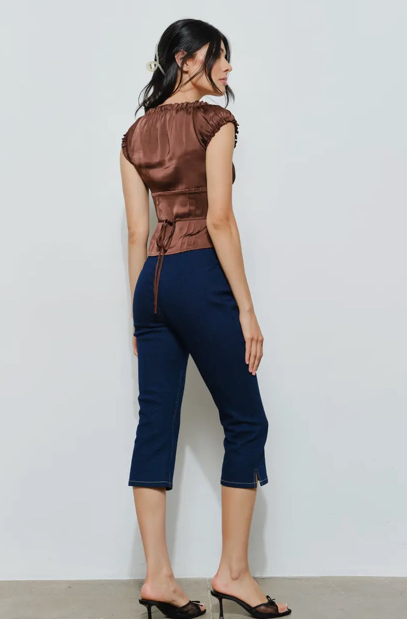 Vivienne Satin Blouse