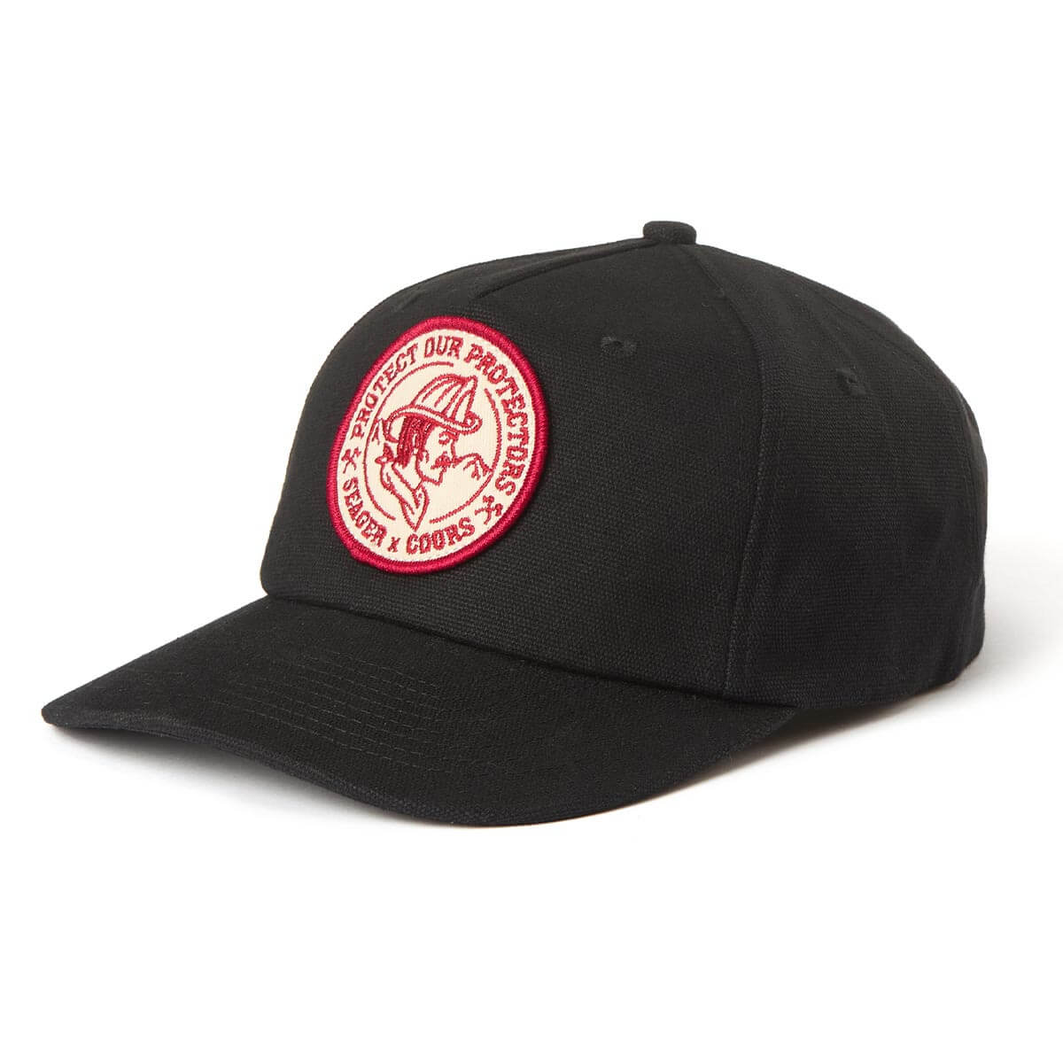 SEAGER X COORS BANQUET BRAVE SNAPBACK BLACK