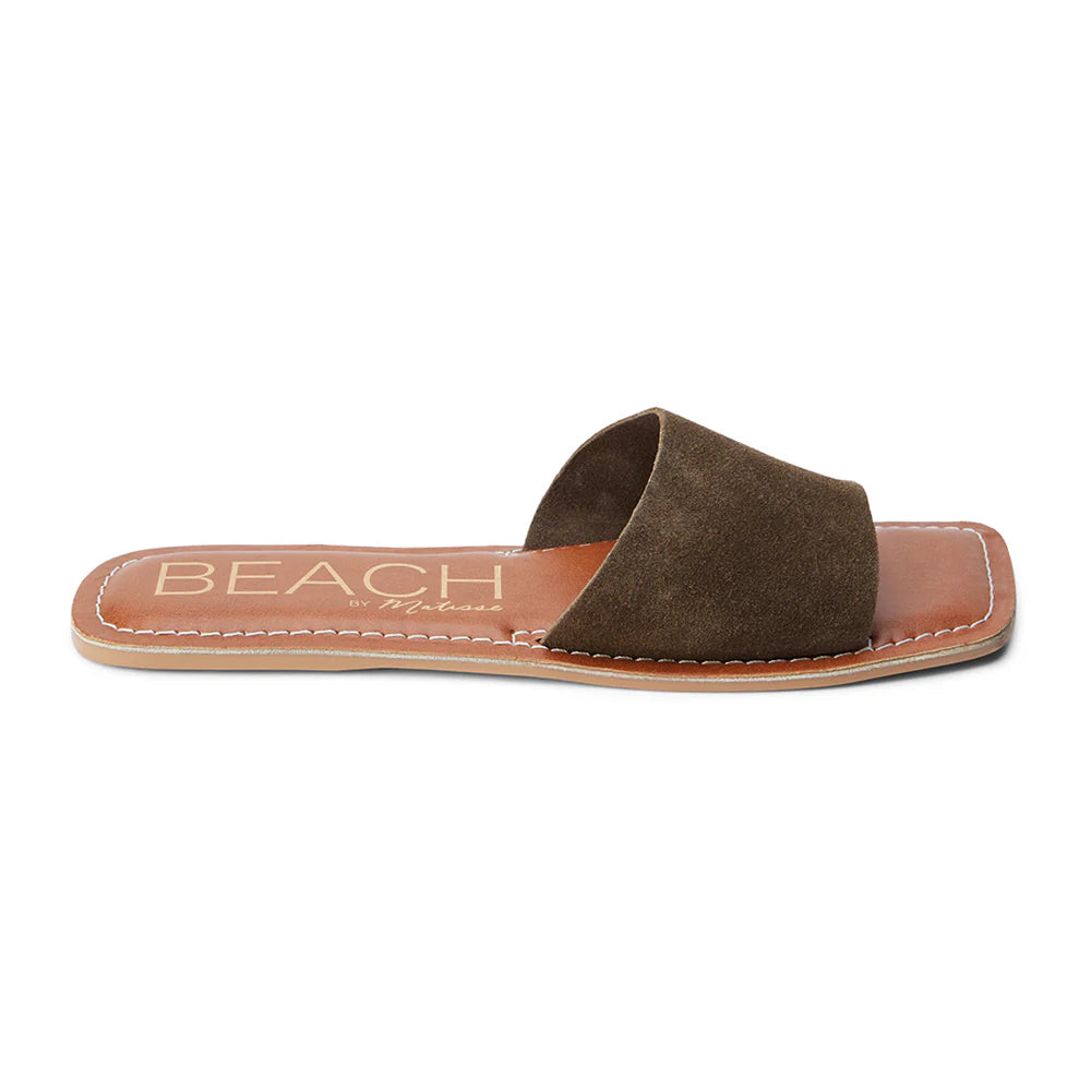 BALI SLIDE SANDAL- Dark Brown