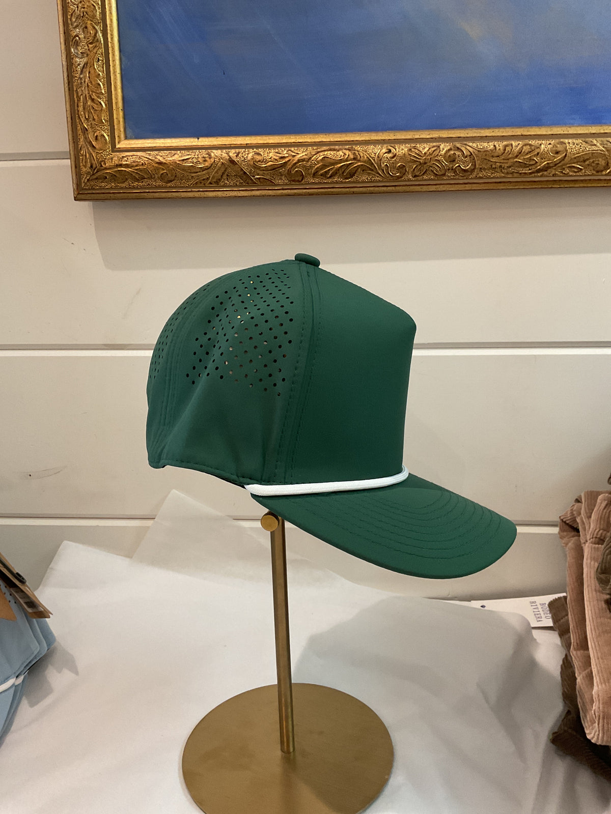 Dark Green Hat