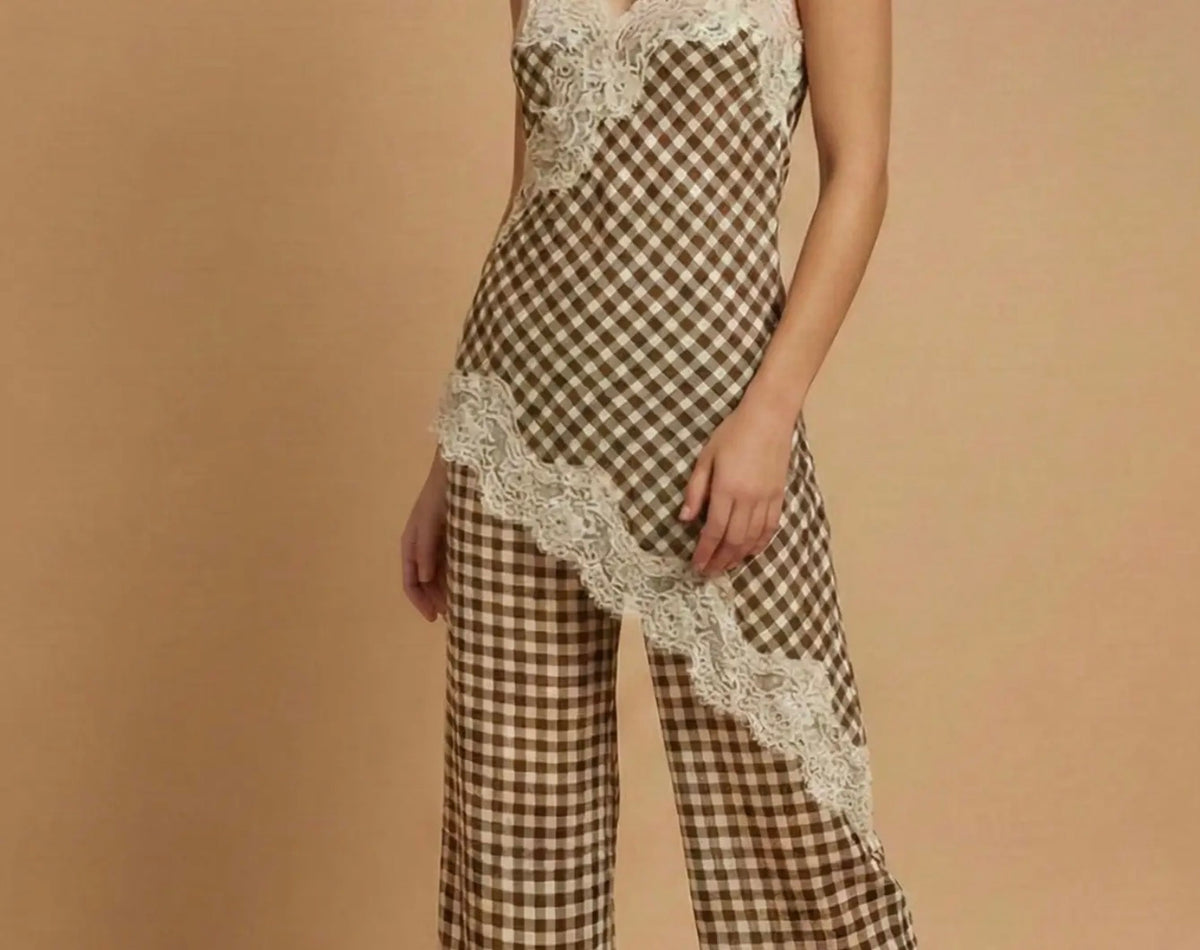 Joe Pant in Gingham