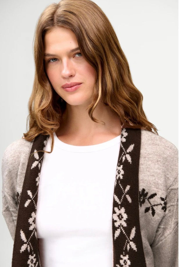 Autumn Oversized Belted Cardigan