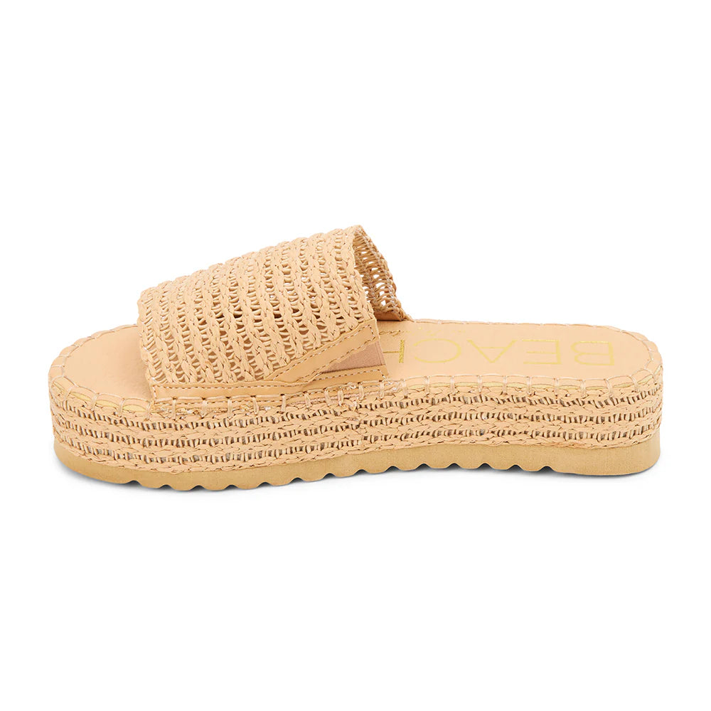 DEL MAR PLATFORM SANDAL- Camel