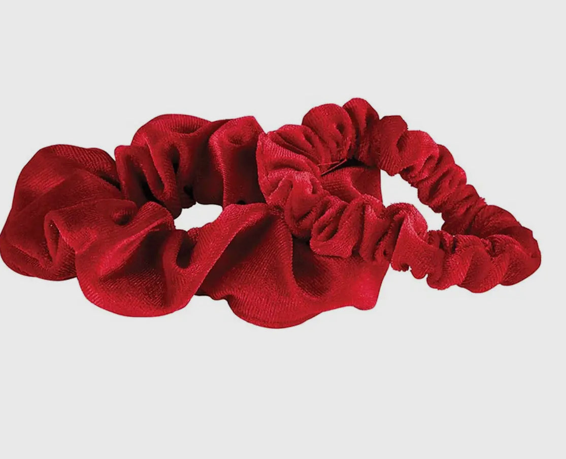 Velvet Scrunchie Present