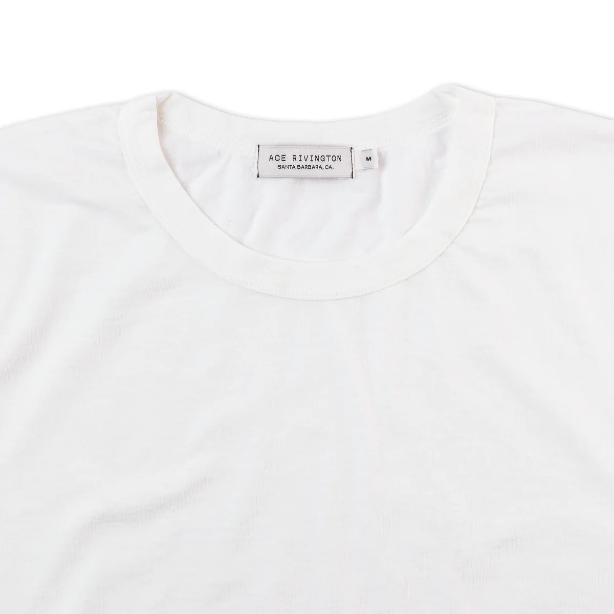 SUPER SOFT "SUPIMA" COTTON TEE - CHALK