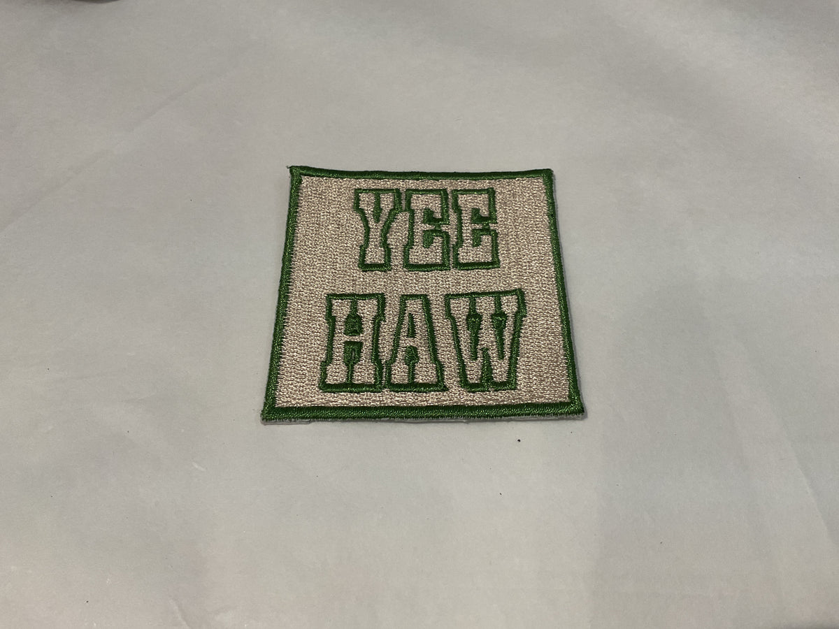 Yee haw patch