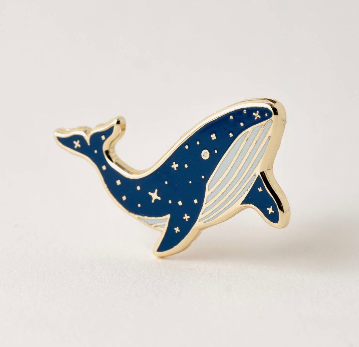 Blue Whale Pin