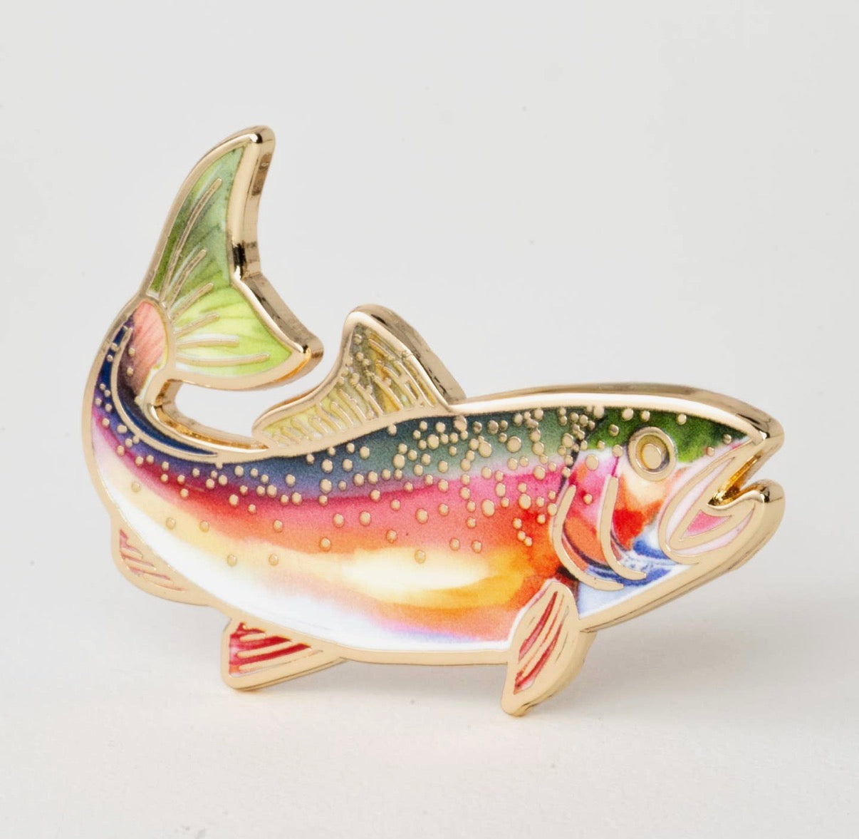 Rainbow Trout Pin