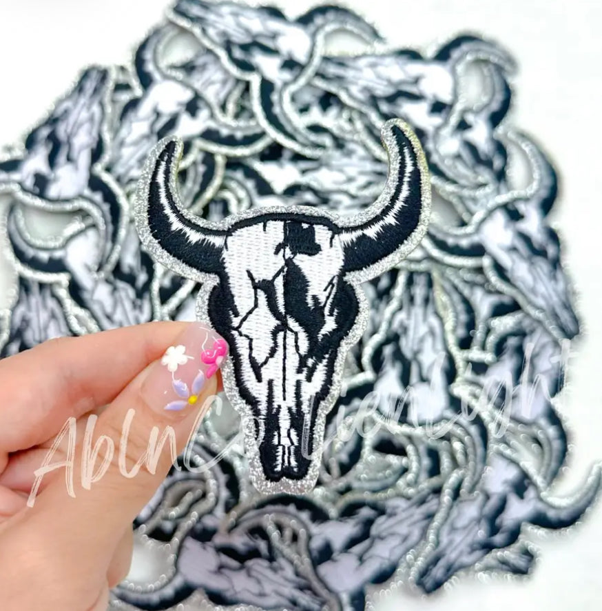Black Skull Patch