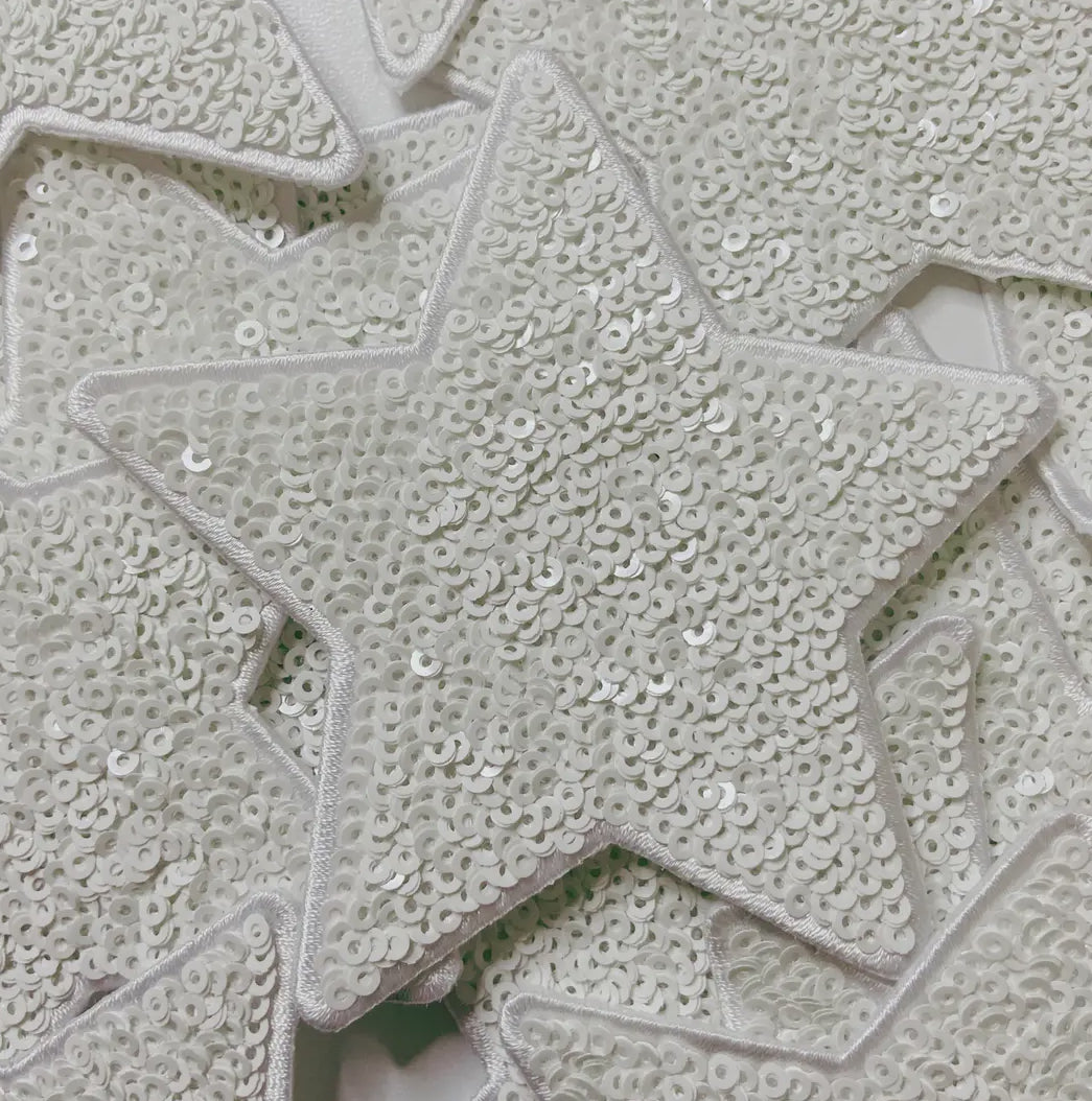 White Star Hat Patch