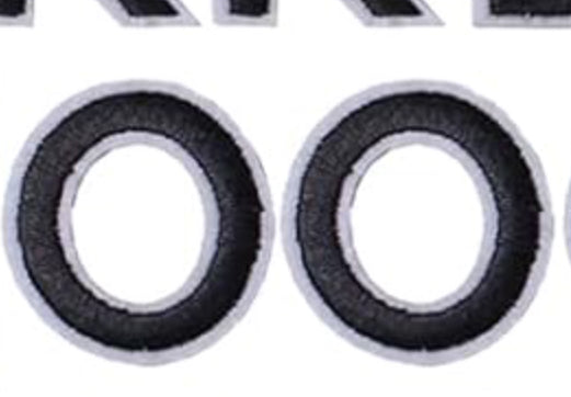 Varsity Letter O Patch