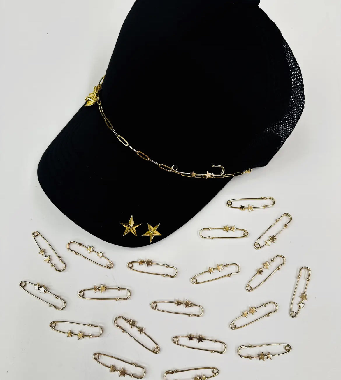 Star brooch pin
