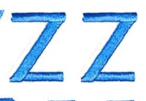 Varsity Letter Z Patch