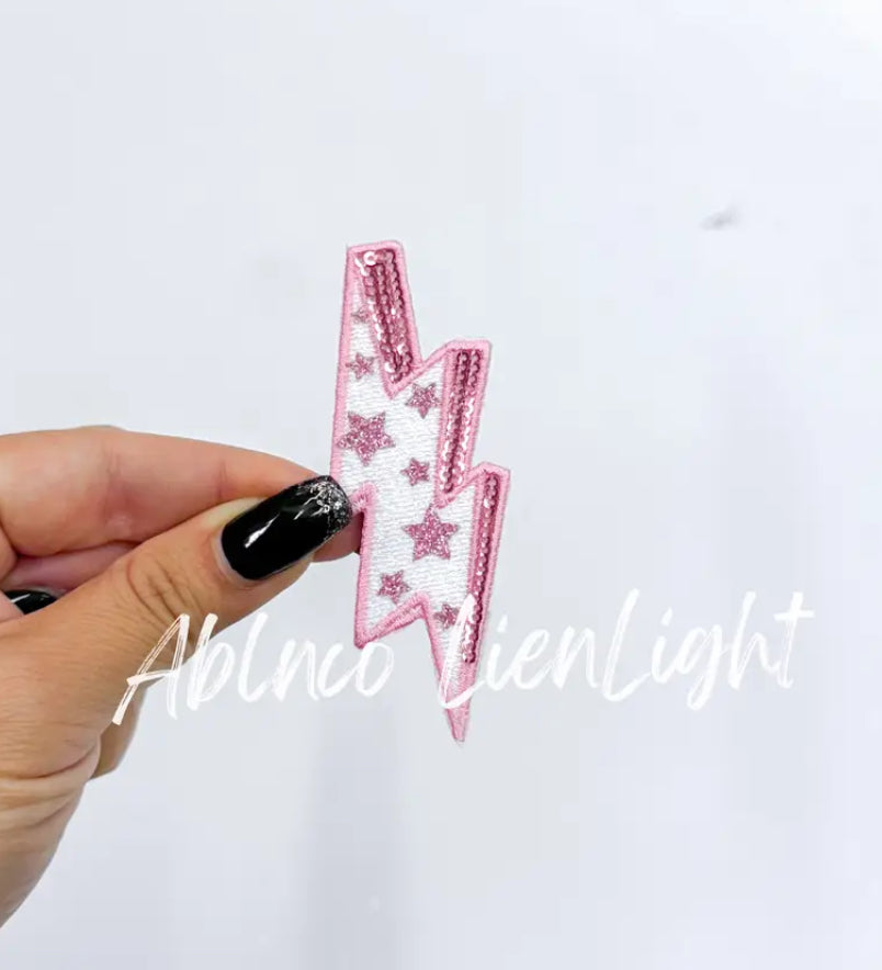 Pink Lightning Patch