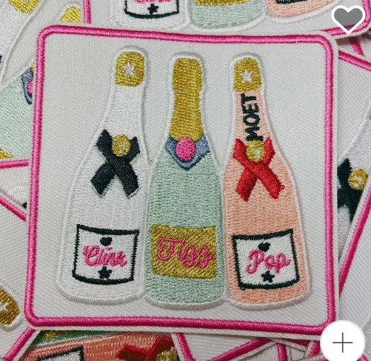 Champagne XL Patch