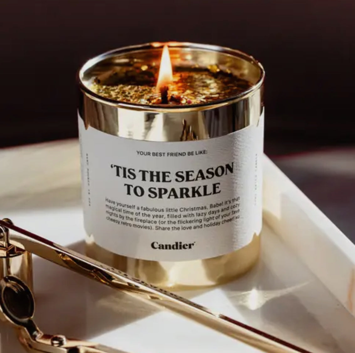 Tis the season candle