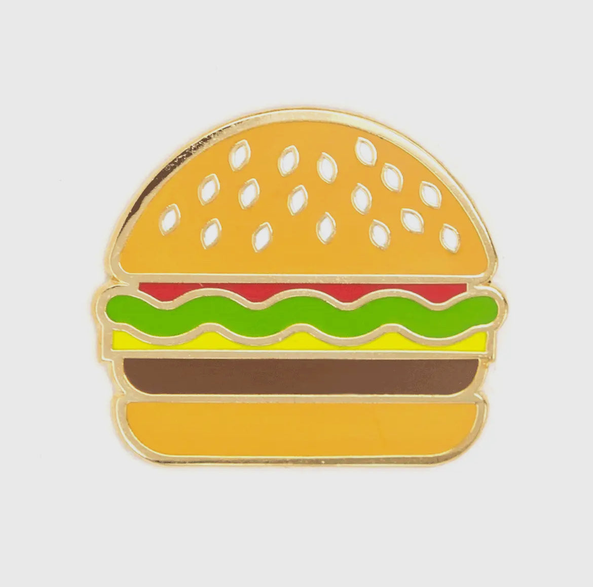 Burger pin