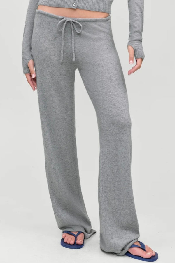 Jude Cashmere Pant in Fog