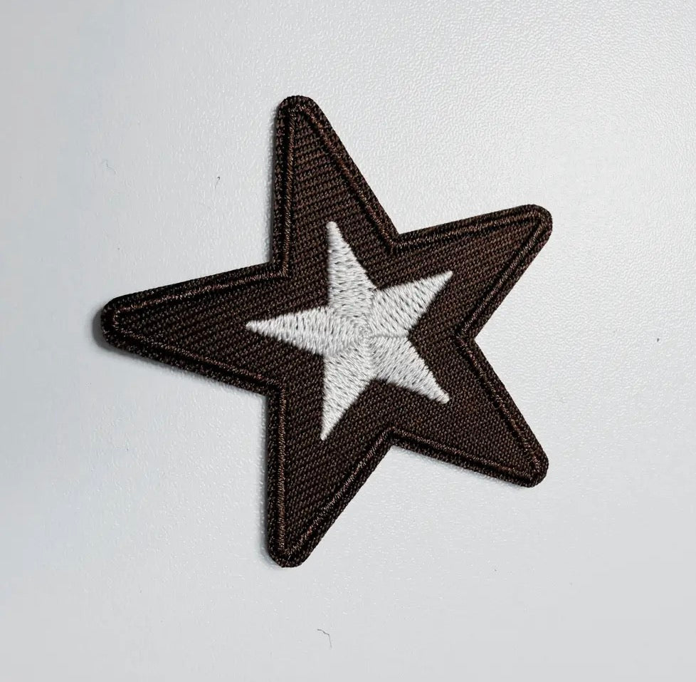 Brown Star patch