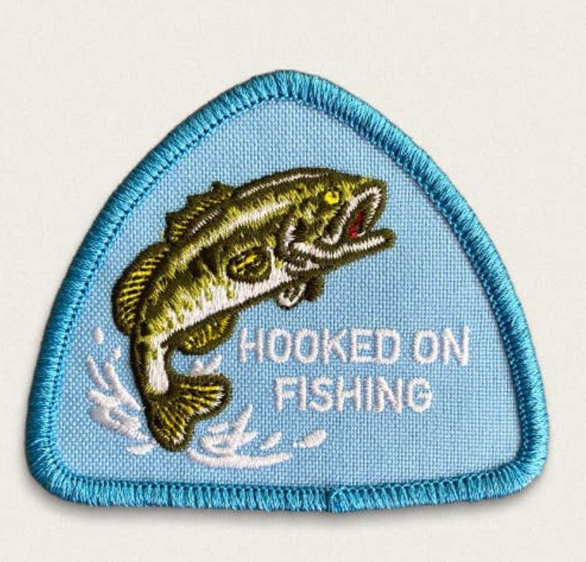 Hooked On Fishing Patch