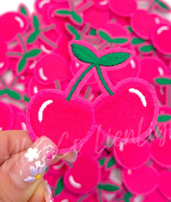 Pink Cherries Patch