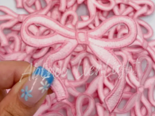 Light Pink Bow Patch
