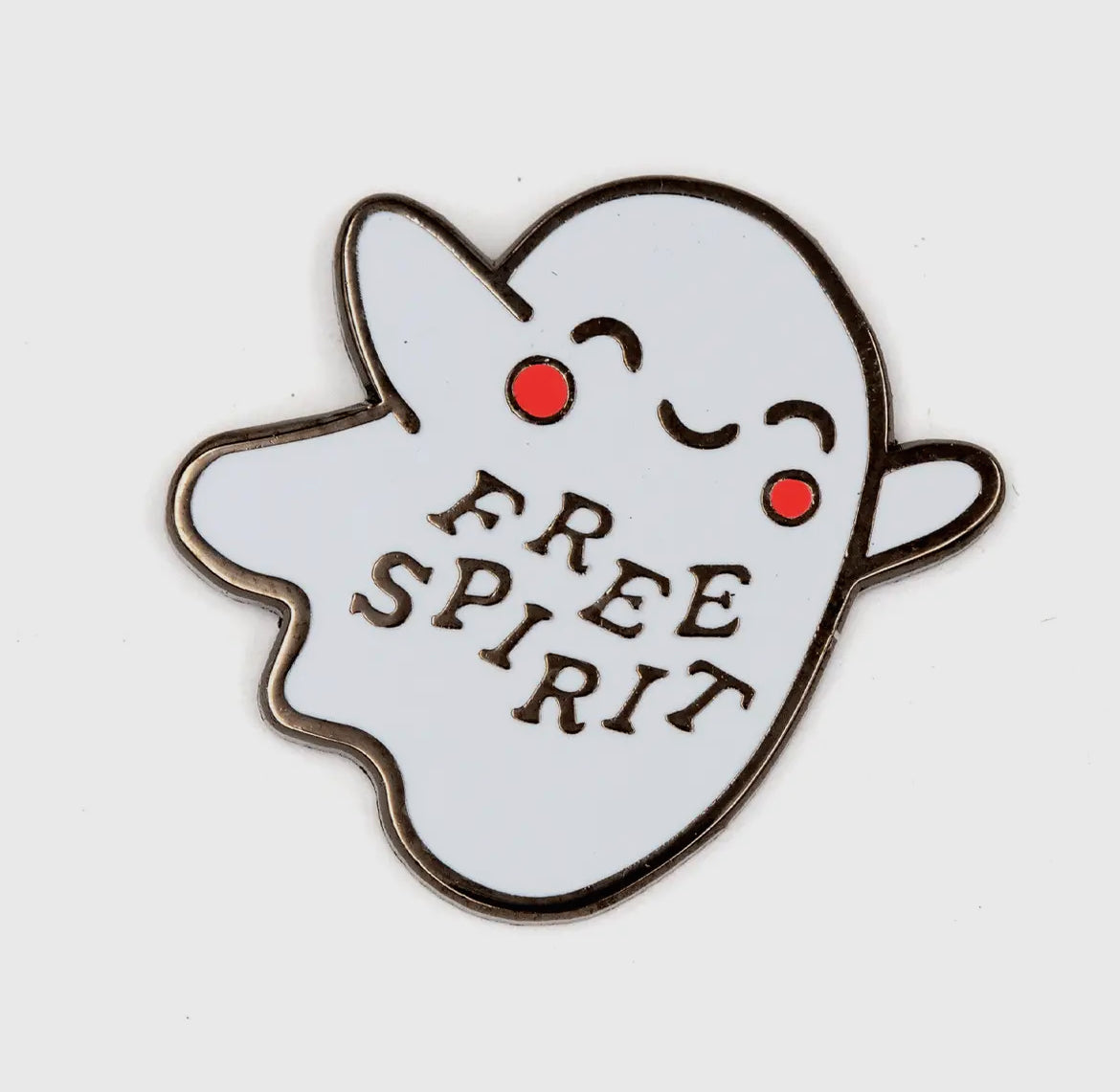 Free spirit ghost pin