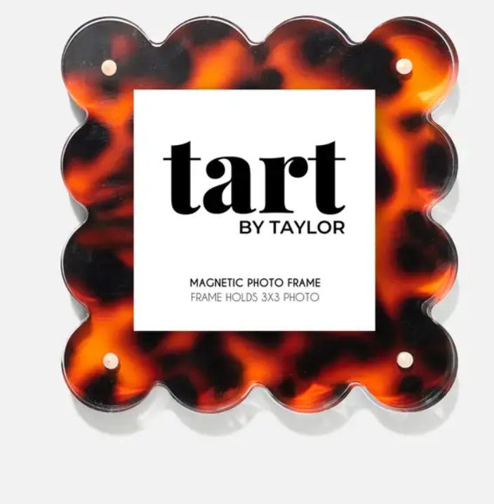 Tortoise acrylic picture frame