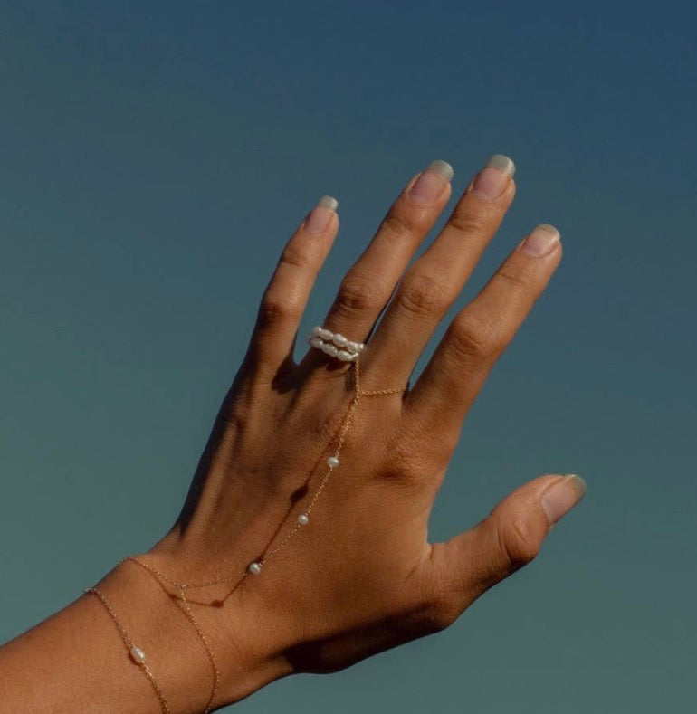 Mini Aria Pearl Ring