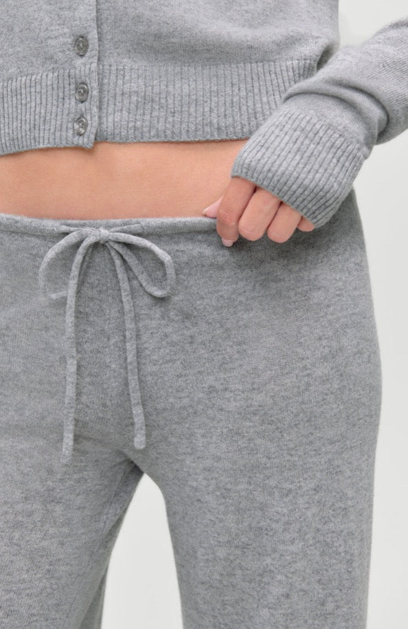 Jude Cashmere Pant in Fog