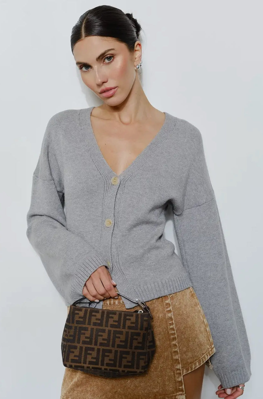 Leighton Fitted Knit Cardigan