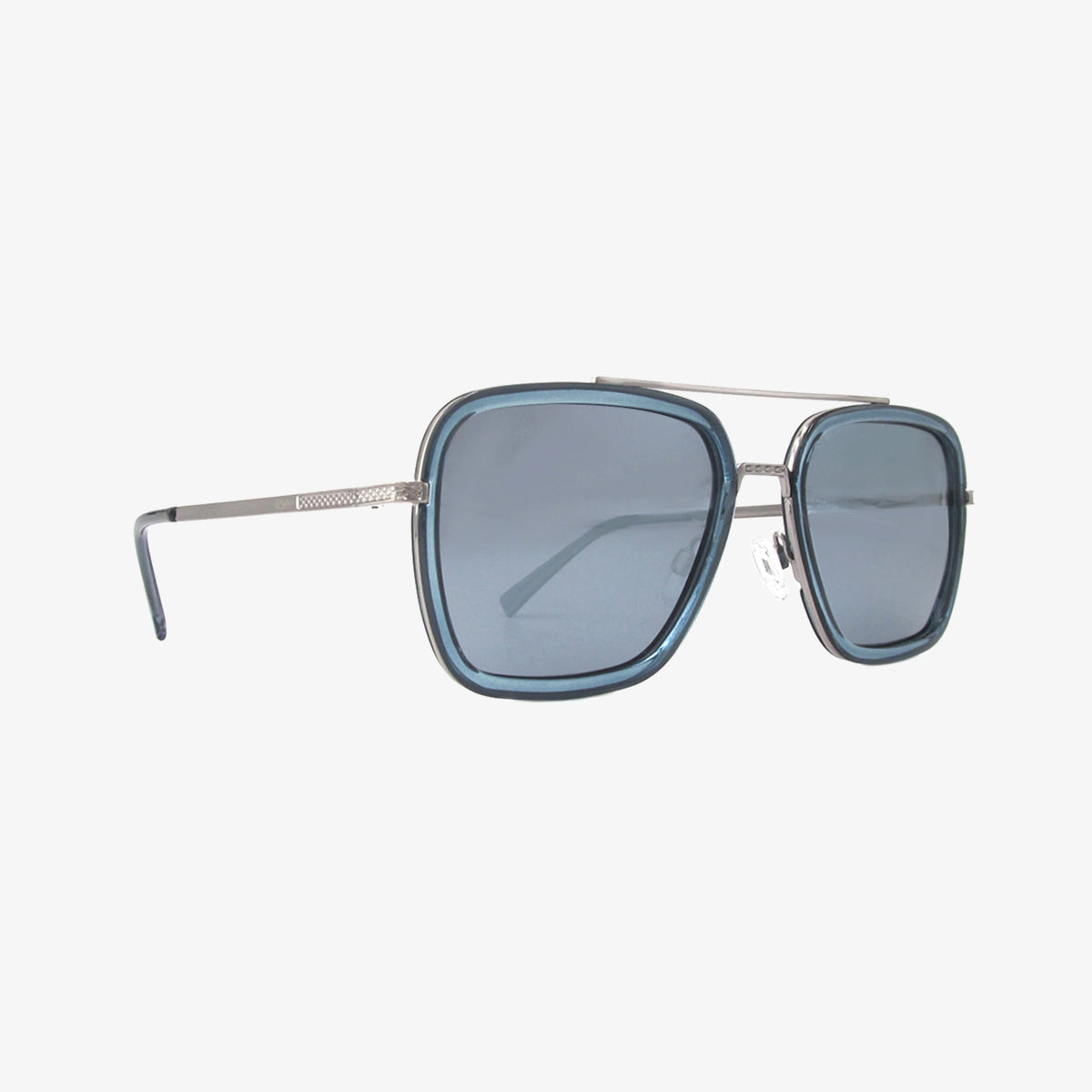 Lex Polarized Navigator Metal Sunglasses