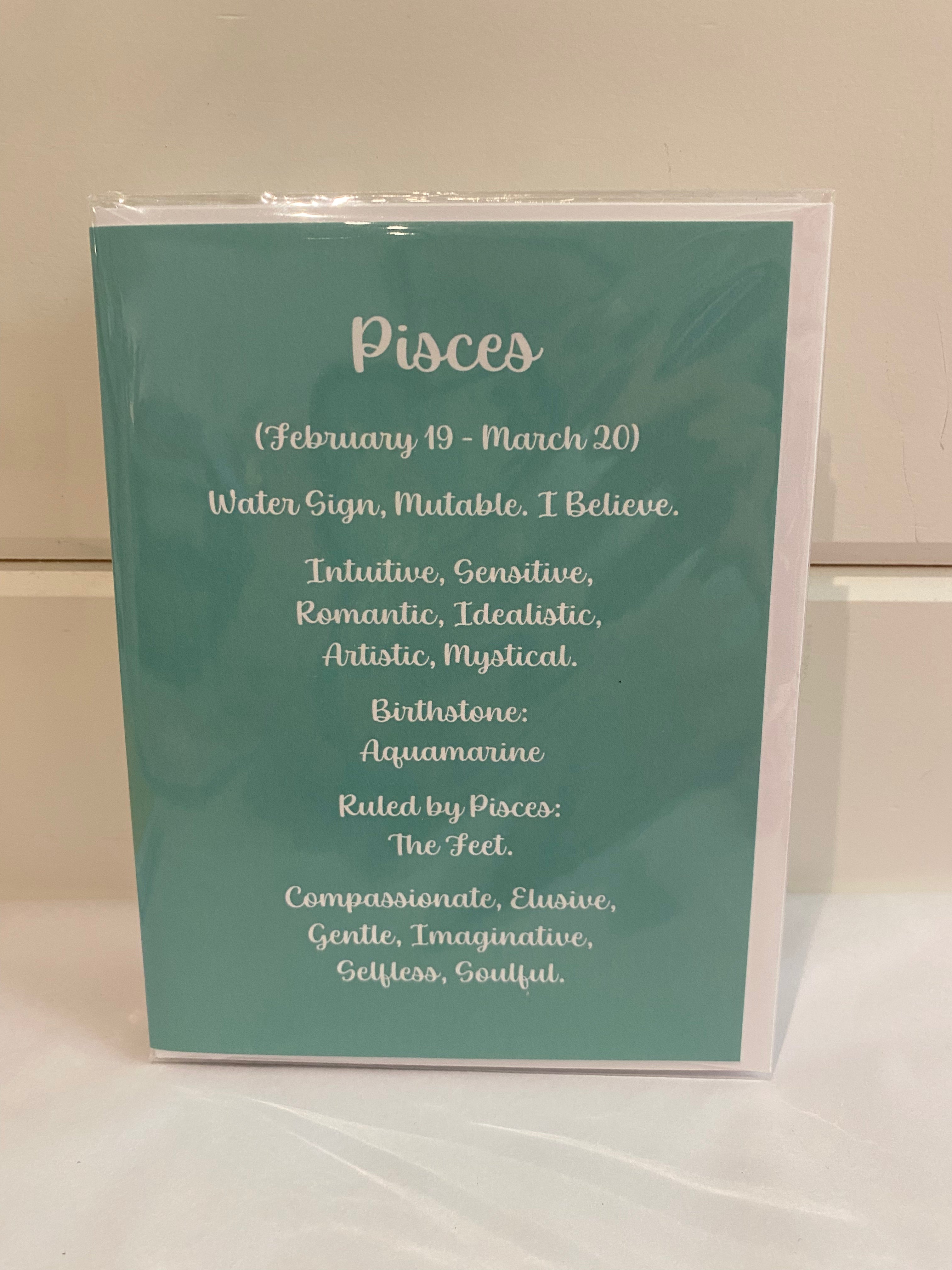 Zodiac Greeting Card