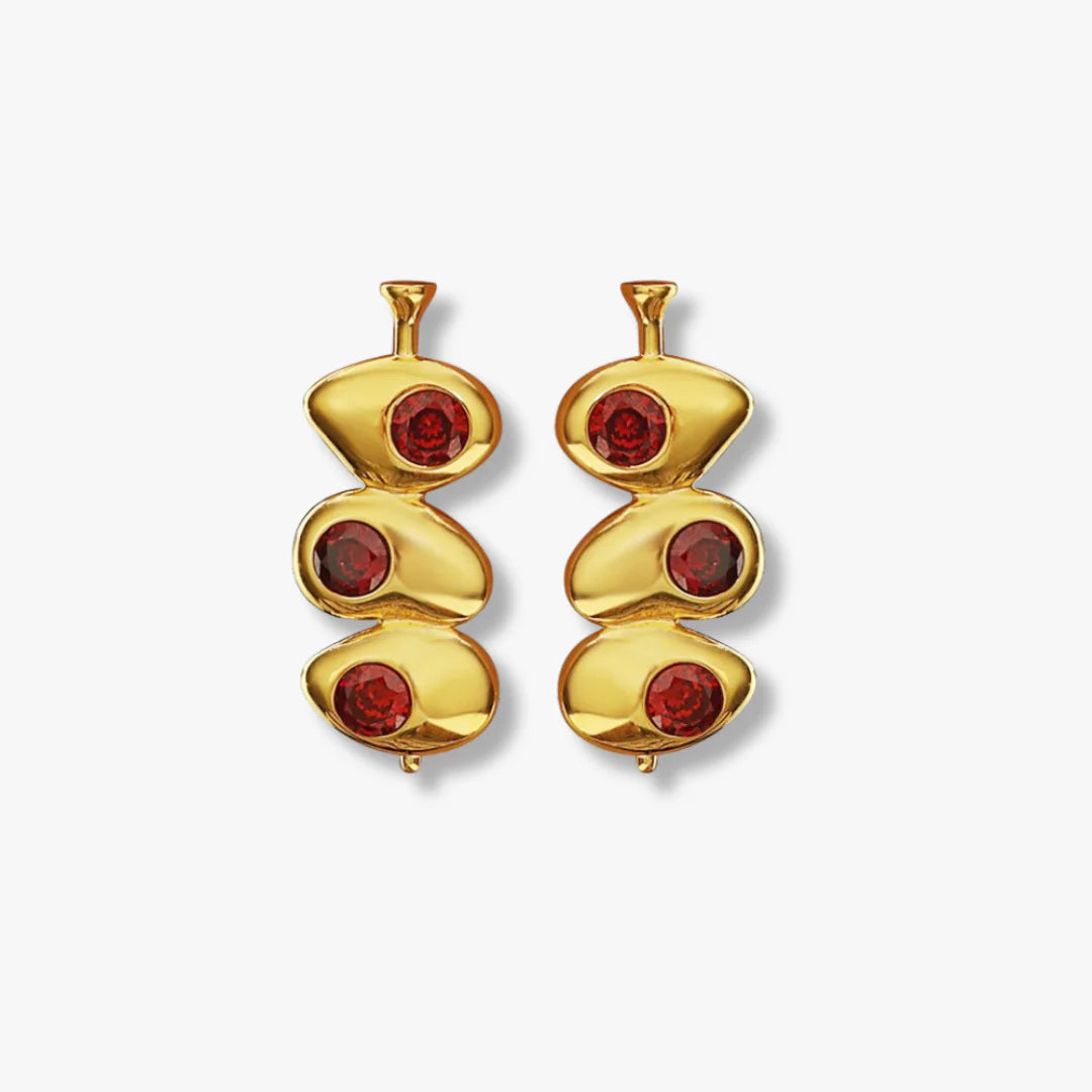 Velvet Martini Olive Earrings