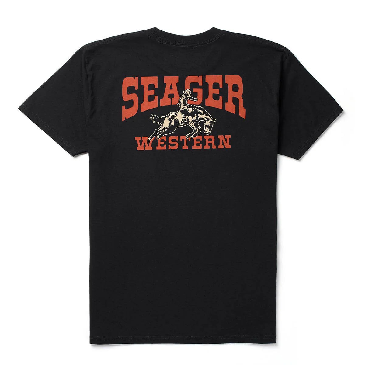 SEAGER Rodeo Tee Black