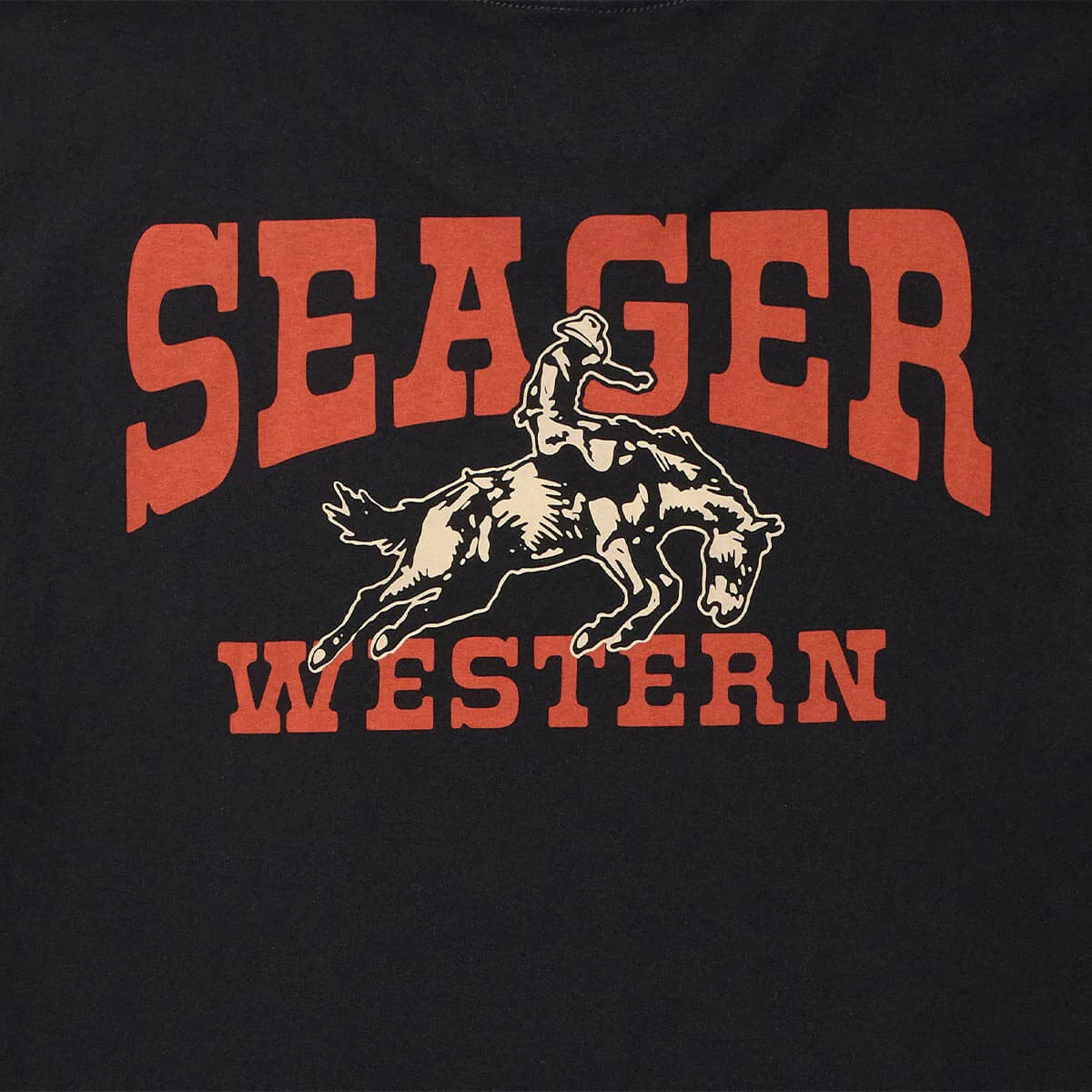 SEAGER Rodeo Tee Black