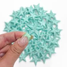 XS Teal Star Patch