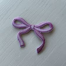 Light Purple Bow patch