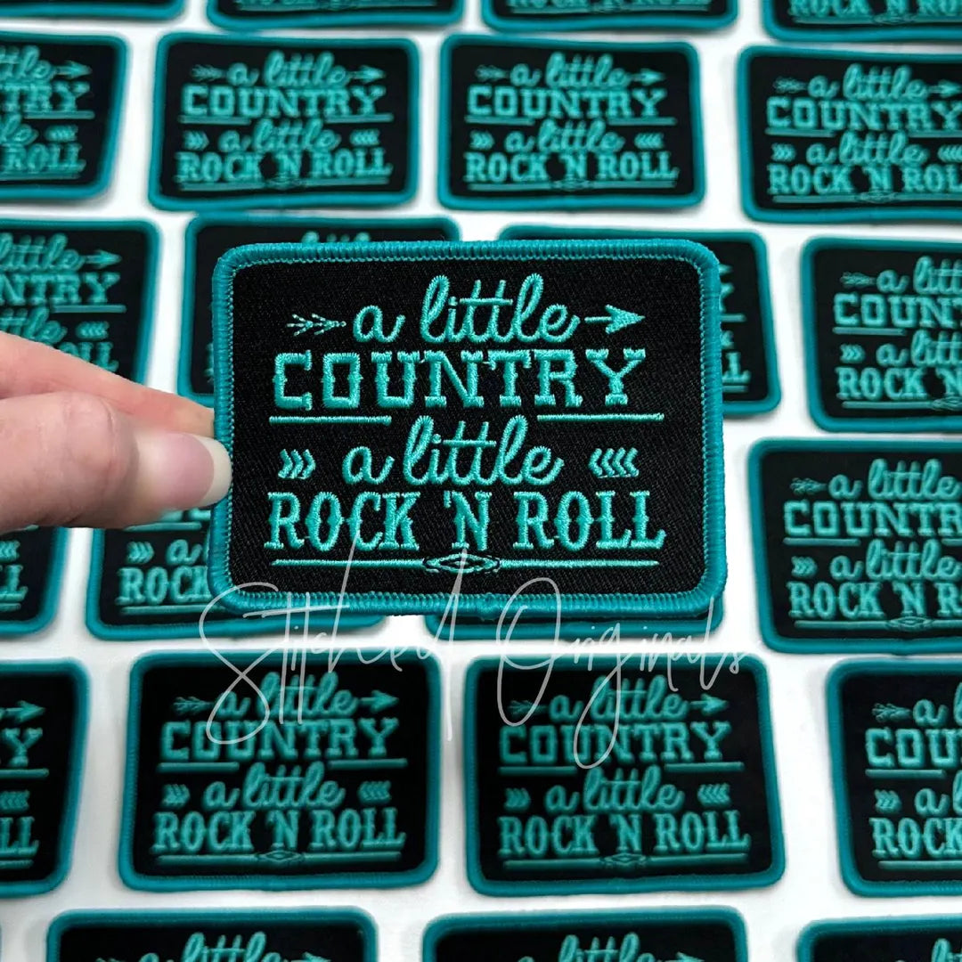 A little country, a Little Rock and roll patch