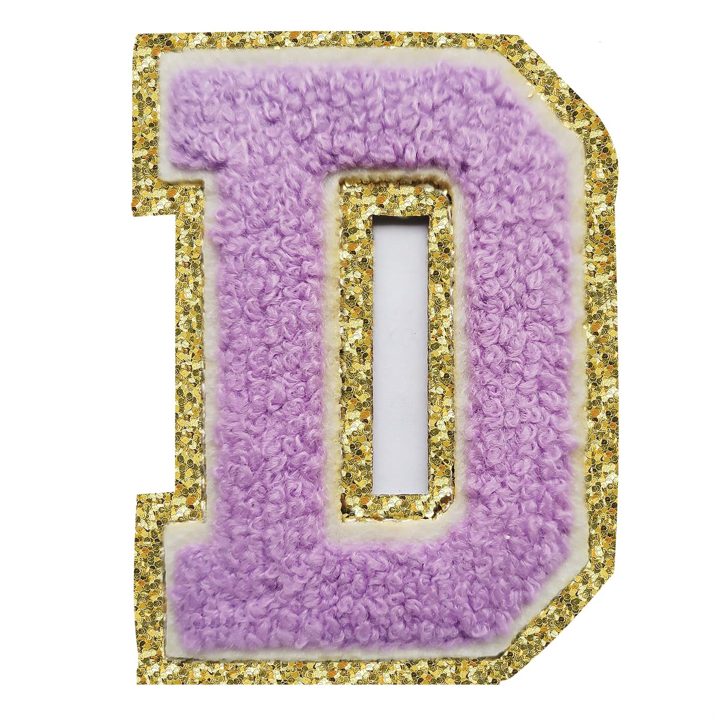 Chenille Letter D Patch