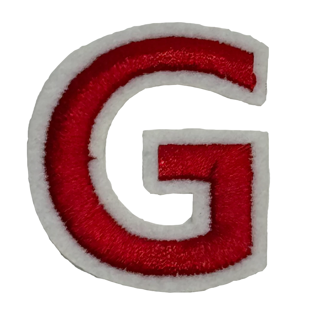 Varsity Letter G Patch