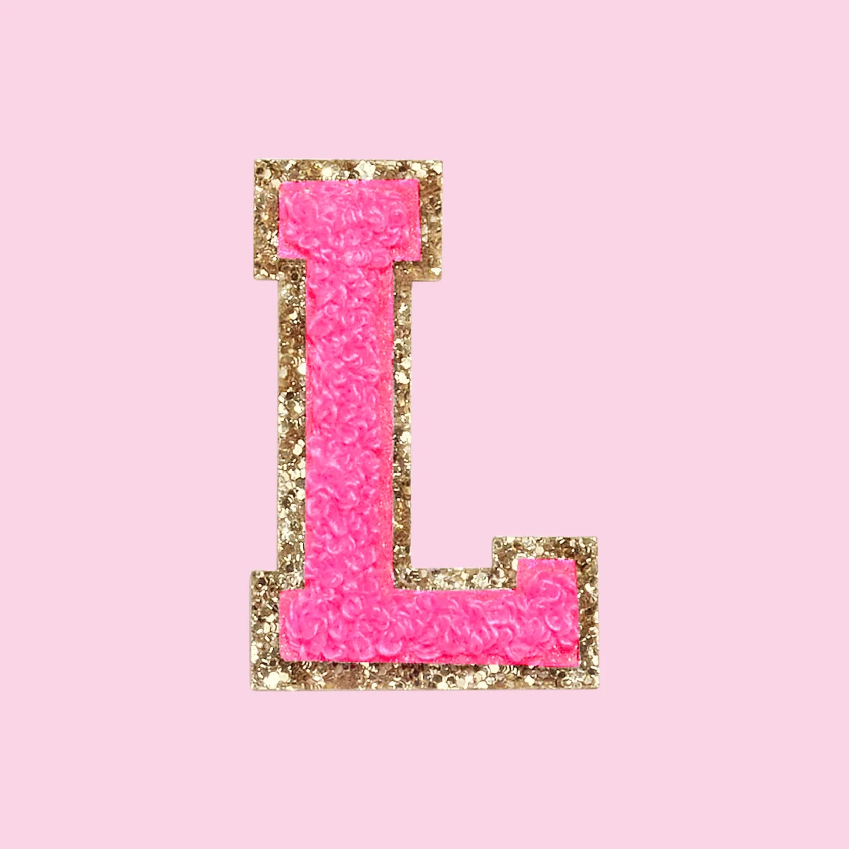 Chenille Letter L Patch