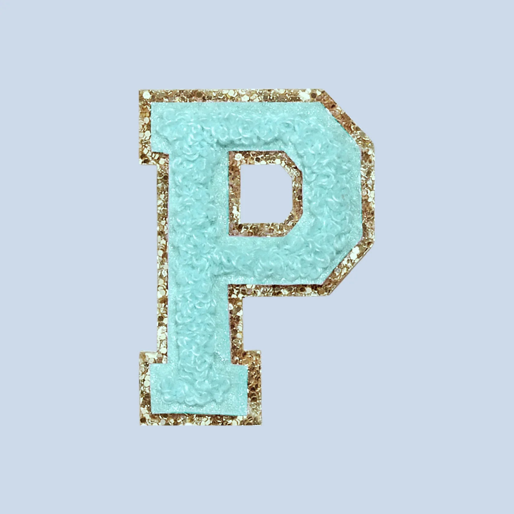 Chenille Letter P Patch