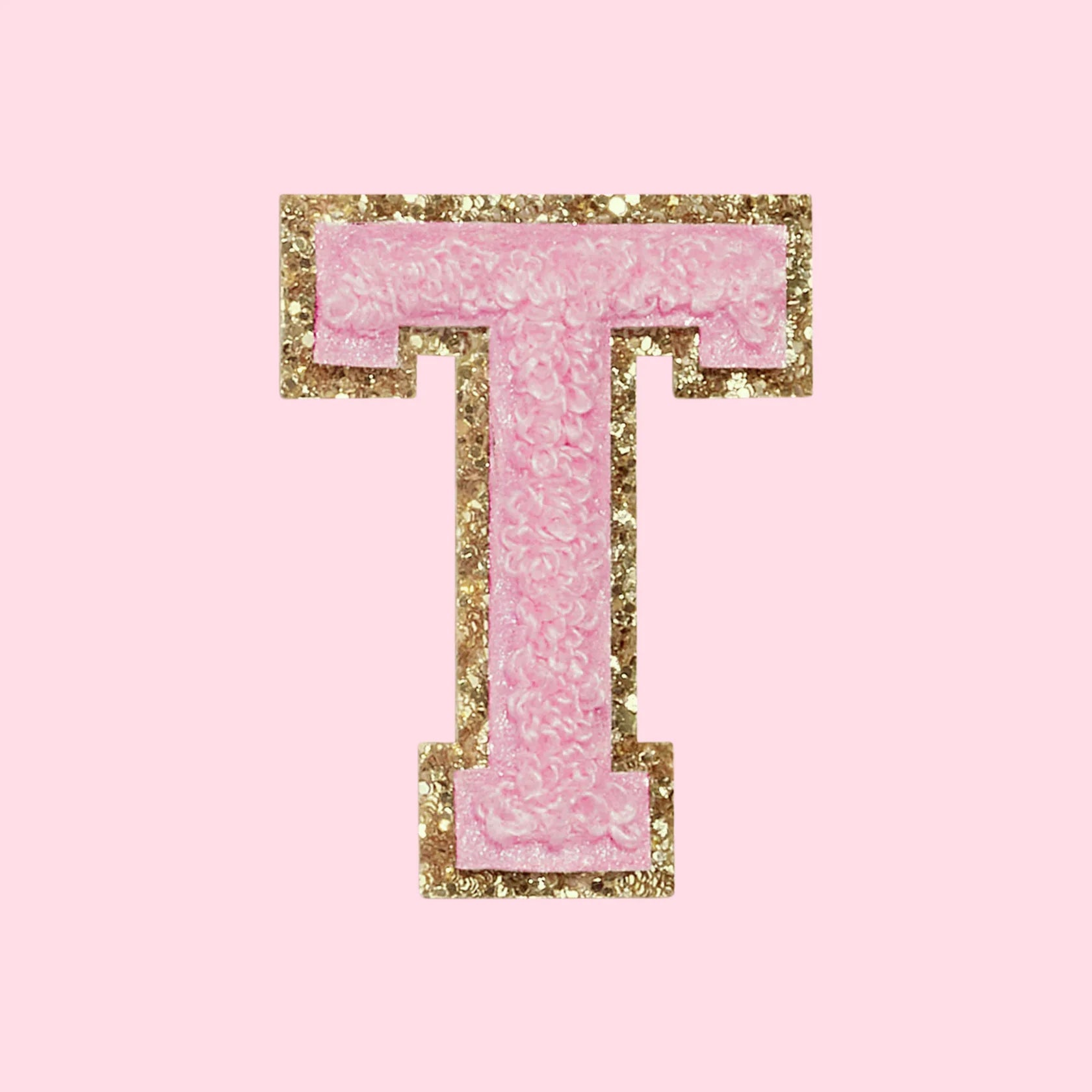 Chenille Letter T Patch