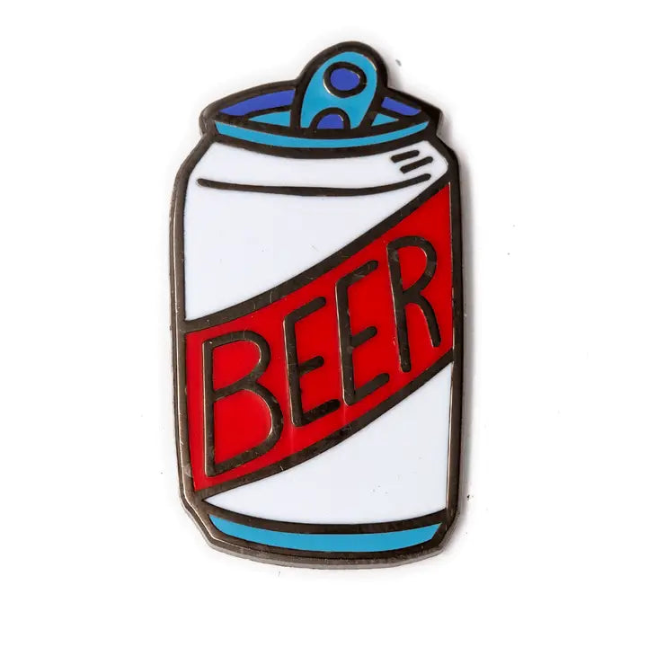 Beer can pin