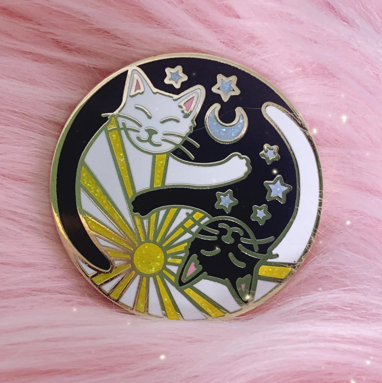 Young yang cats pin